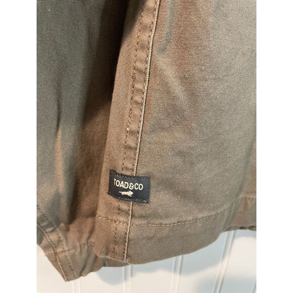 Toad & Co Earthworks Huxley Utility Jacket Olive Green Size M - Picture 6 of 14